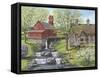 Picnic at the Mill-Bob Fair-Framed Stretched Canvas