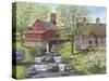 Picnic at the Mill-Bob Fair-Stretched Canvas