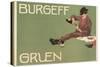 Picnic Burgeff Gruen Champagne Ad-null-Stretched Canvas