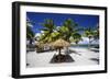 Picnic Huts on the Beaches of Alphonse Island, Seychelles-Matt Jones-Framed Photographic Print