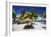 Picnic Huts on the Beaches of Alphonse Island, Seychelles-Matt Jones-Framed Photographic Print