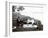 Picnic in 1900-null-Framed Photographic Print