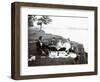 Picnic in 1900-null-Framed Photographic Print