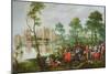 Picnic in a Park-Christoffel Jacobsz Van Der Lamen-Mounted Giclee Print