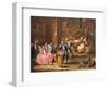 Picnic in Countryside, in Manner of Pietro Longhi-null-Framed Giclee Print