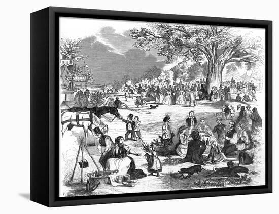 Picnic in Epping Forest-null-Framed Stretched Canvas