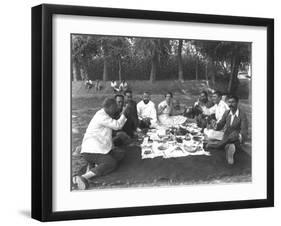 Picnic in Iran-null-Framed Photographic Print