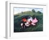 Picnic in May, 1873-Pal Szinyei Merse-Framed Giclee Print