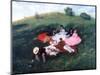 Picnic in May, 1873-Pal Szinyei Merse-Mounted Giclee Print