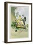 Picnic in the Shade, Published 1835, Reprinted in 1908-Peter Fendi-Framed Premium Giclee Print