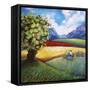 Picnic In The Winelands-Cherie Roe Dirksen-Framed Stretched Canvas