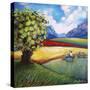 Picnic In The Winelands-Cherie Roe Dirksen-Stretched Canvas