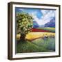 Picnic In The Winelands-Cherie Roe Dirksen-Framed Giclee Print