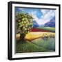 Picnic In The Winelands-Cherie Roe Dirksen-Framed Giclee Print