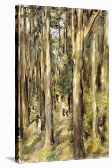 Picnic in the Woods, 1920-Max Liebermann-Stretched Canvas