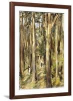 Picnic in the Woods, 1920-Max Liebermann-Framed Giclee Print