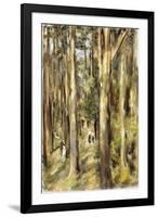 Picnic in the Woods, 1920-Max Liebermann-Framed Giclee Print