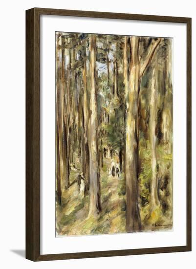 Picnic in the Woods, 1920-Max Liebermann-Framed Giclee Print