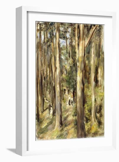 Picnic in the Woods, 1920-Max Liebermann-Framed Giclee Print