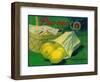 Picnic Lemon Label - Whittier, CA-Lantern Press-Framed Art Print