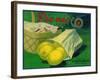 Picnic Lemon Label - Whittier, CA-Lantern Press-Framed Art Print