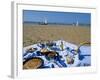 Picnic on the Banc Du Pecheur, Commune Des Portes, Ile De Re, Charente Maritime, France-Bruno Barbier-Framed Photographic Print