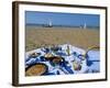 Picnic on the Banc Du Pecheur, Commune Des Portes, Ile De Re, Charente Maritime, France-Bruno Barbier-Framed Photographic Print