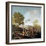 Picnic on the Banks of the Manzanares, 1776-Francisco de Goya y Lucientes-Framed Giclee Print