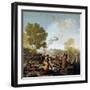 Picnic on the Banks of the Manzanares, 1776-Francisco de Goya y Lucientes-Framed Giclee Print