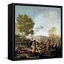 Picnic on the Banks of the Manzanares, 1776-Francisco de Goya y Lucientes-Framed Stretched Canvas