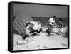 Picnic on the Beach-Philip Gendreau-Framed Stretched Canvas