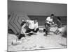 Picnic on the Beach-Philip Gendreau-Mounted Photographic Print