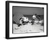 Picnic on the Beach-Bettmann-Framed Photographic Print