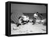 Picnic on the Beach-Bettmann-Framed Stretched Canvas