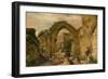 Picnic Party-David Roberts-Framed Giclee Print