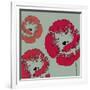 Picnic Poppy, 2005-Sarah Hough-Framed Giclee Print