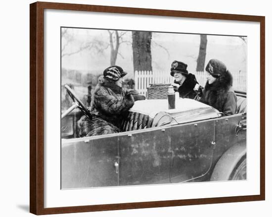 Picnic Scene, 1922-null-Framed Photographic Print