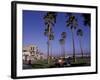 Picnic Tables, Newport Beach, California-Bill Bachmann-Framed Photographic Print