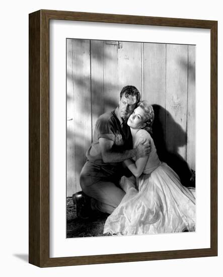 Picnic, William Holden, Kim Novak, 1955-null-Framed Photo