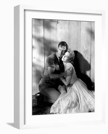 Picnic, William Holden, Kim Novak, 1955-null-Framed Photo