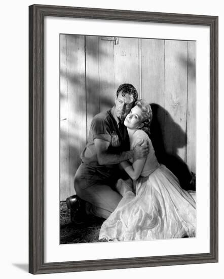 Picnic, William Holden, Kim Novak, 1955-null-Framed Photo