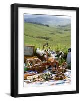 Picnic with Roast Quails and Salmon-Valerie Martin-Framed Photographic Print