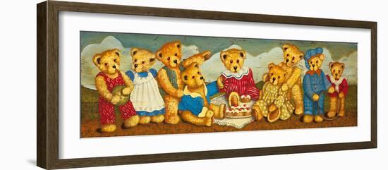 Picnicking-Sean Aherne-Framed Giclee Print