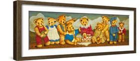 Picnicking-Sean Aherne-Framed Giclee Print