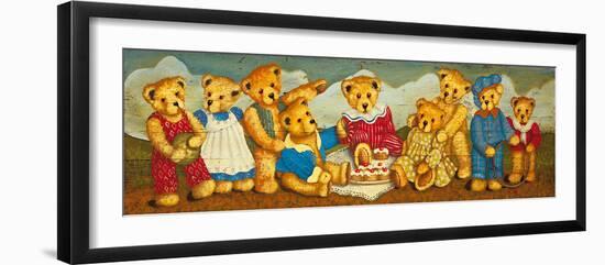 Picnicking-Sean Aherne-Framed Giclee Print