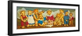 Picnicking-Sean Aherne-Framed Giclee Print