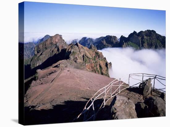 Pico Do Arieiro, Madeira, Portugal-Hans Peter Merten-Stretched Canvas
