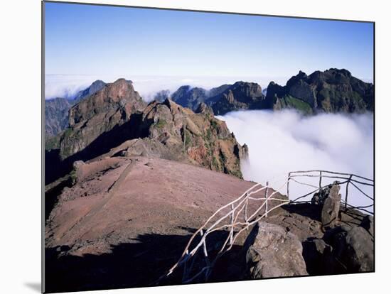 Pico Do Arieiro, Madeira, Portugal-Hans Peter Merten-Mounted Photographic Print