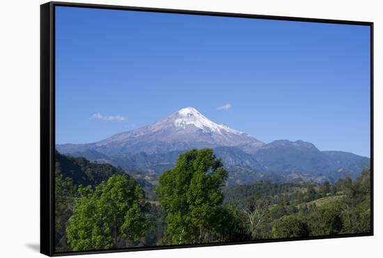 Pico Orizaba, highest in Mexico, 5747 meters, Mexico, North America-Peter Groenendijk-Framed Stretched Canvas