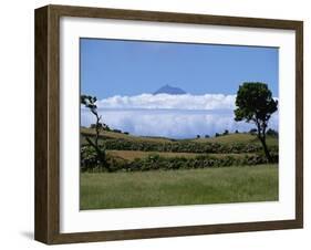 Pico Projects Above Clouds, Sao Jorge, Azores, Portugal, Europe-Ken Gillham-Framed Photographic Print